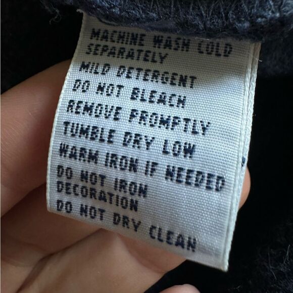 Polo Ralph Lauren Sweater Men XL Blue Mock Neck Brown Elbow Patch Preppy Casual - Picture 3 of 5